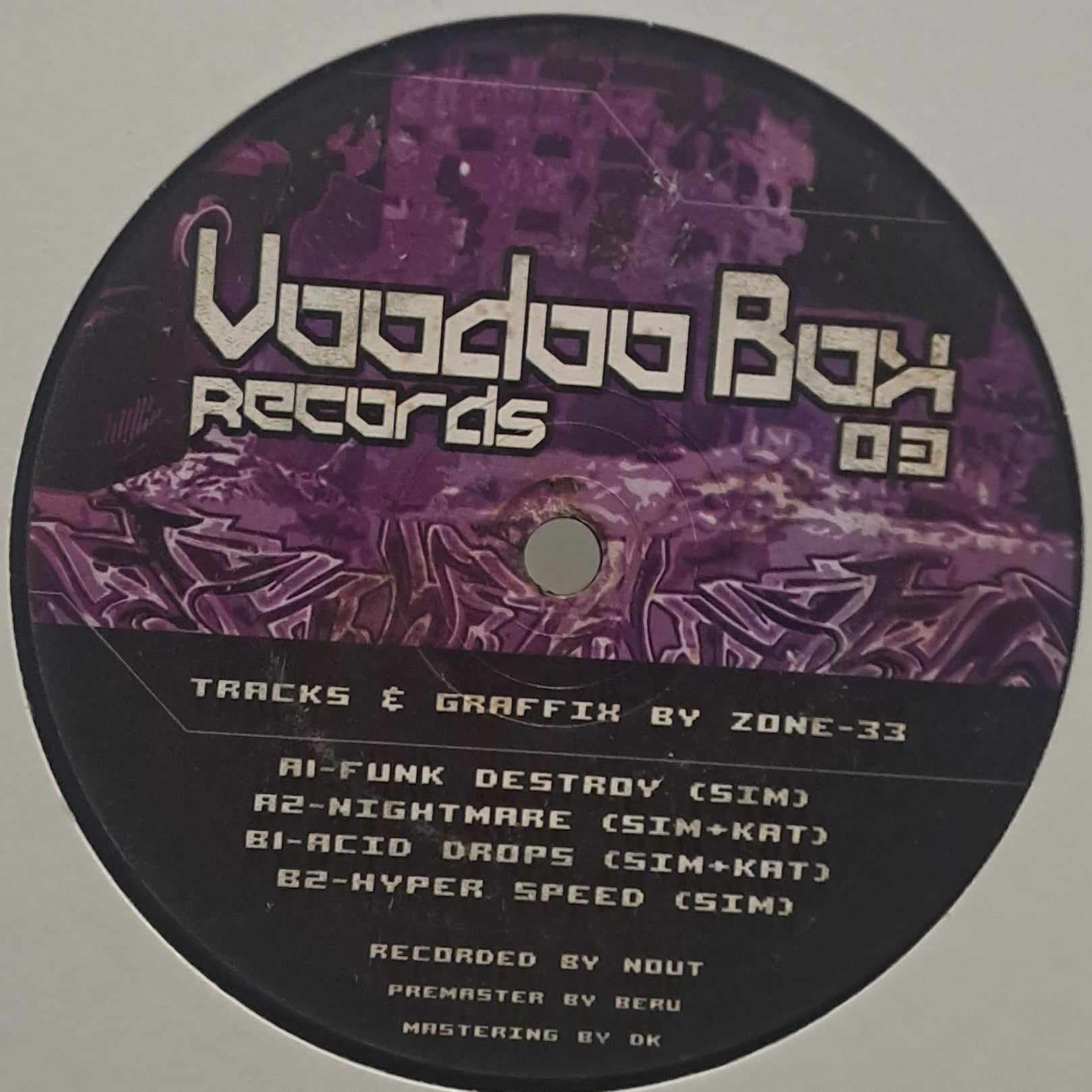 Voodoo Box 03 - vinyle freetekno